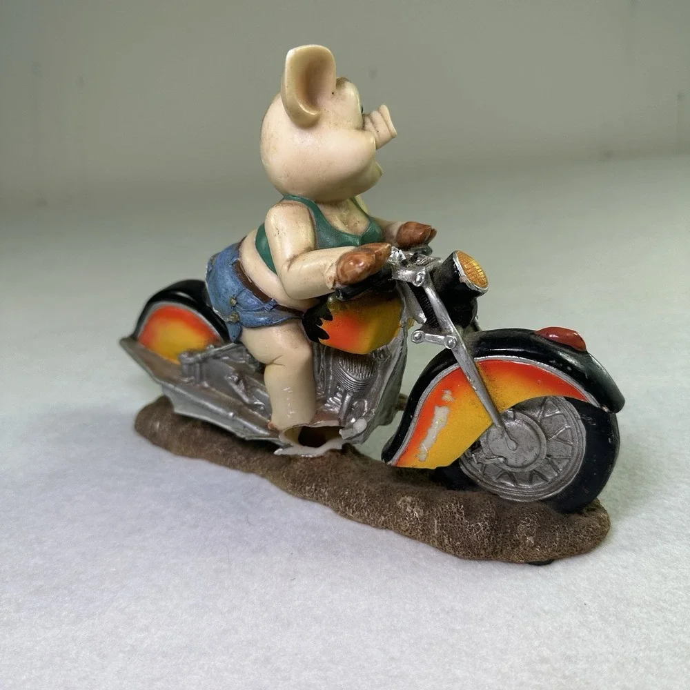 Vintage Hog Riders‎ Motorcycle Collector Item Girls Who Ride Pig